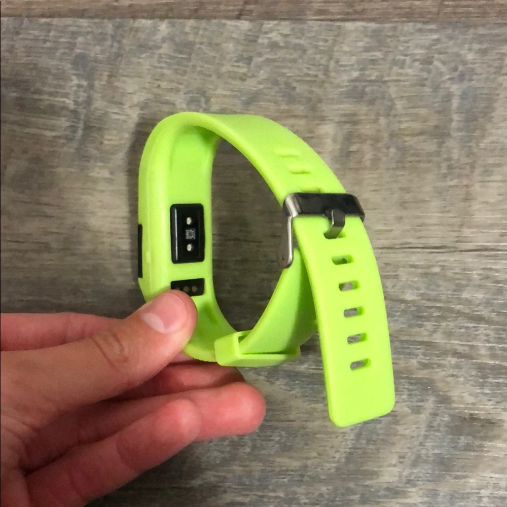 Lime Green Fitness Tracker